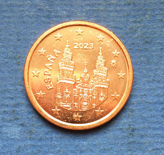 Испания 5 евроцентов 2023