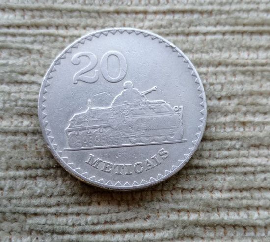 Werty71 Мозамбик 20 метикалов 1980