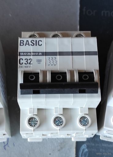 Автомат 4.5кА ВА47-29 3Р 32А С, EKF