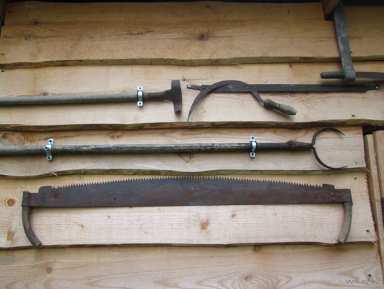 Ухват и разые старинные предметы .Цена за все