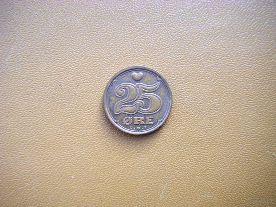 Дания 25 эре 1992г.