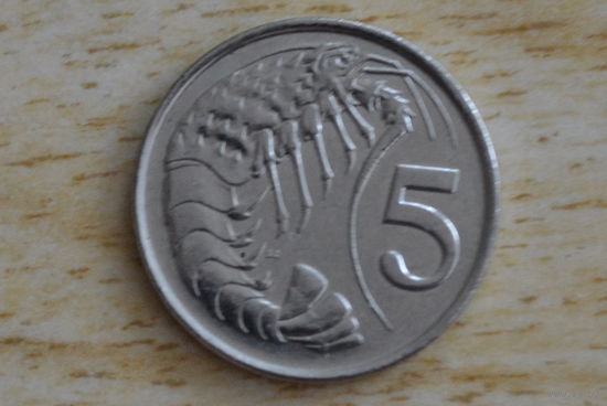Кайманы 5 центов 1999