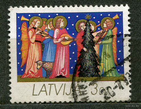 Рождество. Латвия. 1992