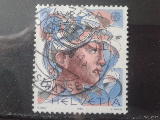Швейцария 1986 Европа