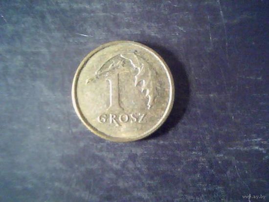 Монеты. Польша 1 Грош 2018.