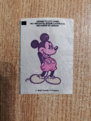 Вкладыши от жвачки Дональд Дак Микки Маус Мини Саус - Walt Disney Company