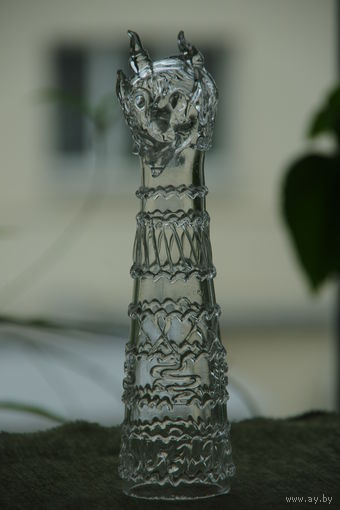 Статуэтка " Хрустальный бес " ( Неман ) 20,5 см ( целая )