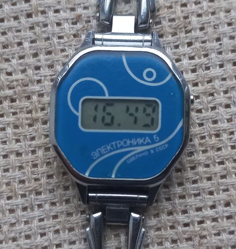 Часы. Электроника 5.