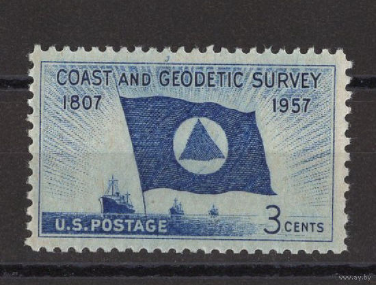 США /United States 1957** Корабли Береговая и геодезическая служба