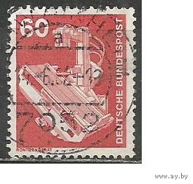 ФРГ. Одноковшовый экскаватор. 1978г. Mi#990.