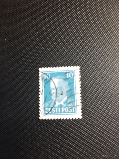 Эстония. К.Пятс. 1936г. гашеная