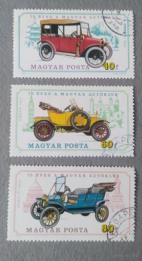 Венгрия 1975 история транспорта. автомобили 3 из 7