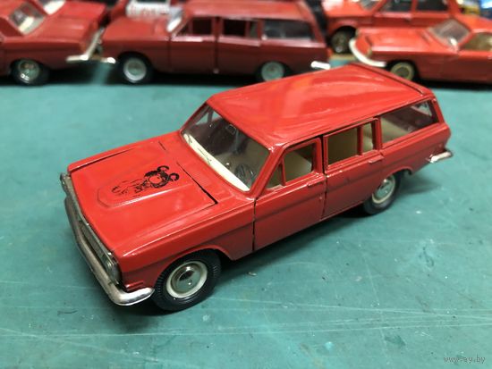 Волга ГАЗ-2402 Олимпийский Мишка, алый цвет, Тантал, Агат, Саратов с рубля.