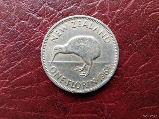 1 флорин Новая Зеландия 1964 г.