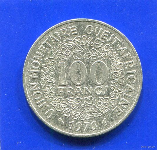 Западная Африка 100 франков 1976