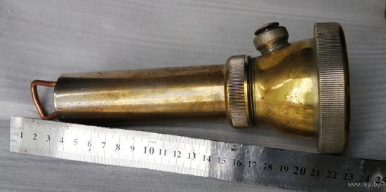 Ручной фонарь РПФ-55. Для подводного плавания. 1954г, СССР. Как есть.