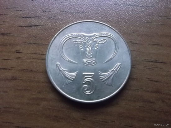 Кипр 5 центов 2004