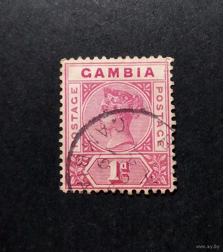 Великобритания\104в\ Гамбия.  1898 королева