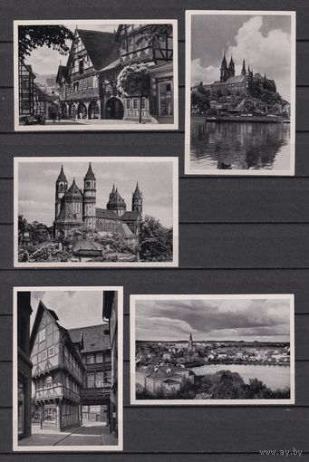 40.D. Германия. Третий Рейх. Набор мини фотооткрыток (6Х9). Немецкие ландшафты. 72 шт. (* - смотреть описание ).