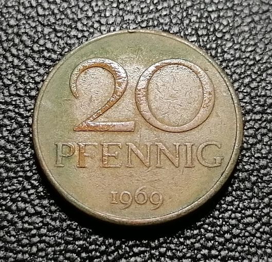 20 пфеннигов 1969