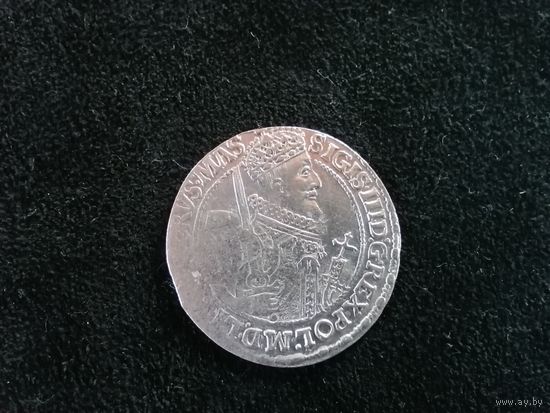Орт 1621 г. Сигизмунд. С рубля. Не частый.