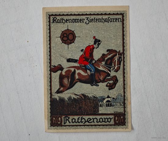 1921 год 80 пфеннигов  Германия