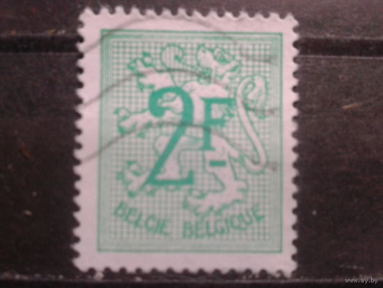 Бельгия 1968 Стандарт 2 франка