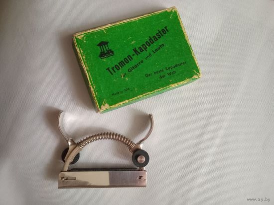 "Tromon - Kapodaster"   для гитары. Сделано в ГДР - Германия. Made in GDR