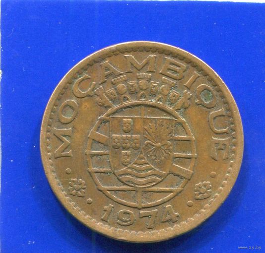 Мозамбик 1 эскудо 1974 , Португальская колония