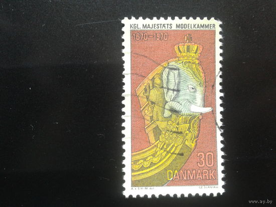 Дания 1970 нос драккара викингов