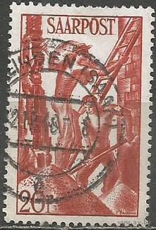 Французский СААР. Строители. 1948г. Mi#250.