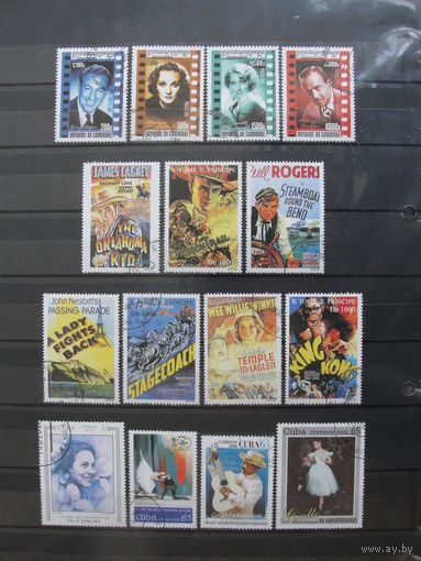 Продажа коллекции с 1 рубля! Культура и искусство на почтовых марках мира.