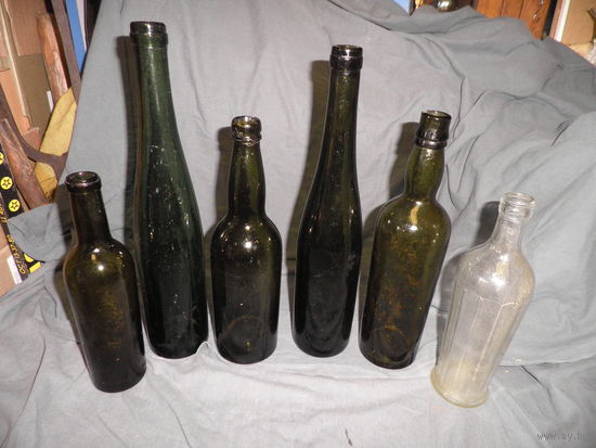 Бутылки по ПМВ 6 шт.С рубля.