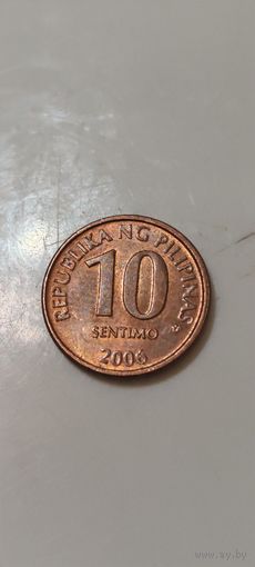 Филиппины 10 сентимо 2006
