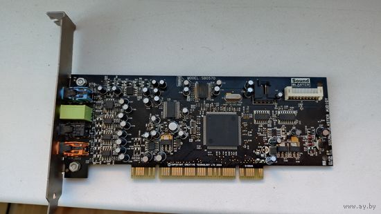 Звуковая карта Sound blaster  sb0570 не рабочая