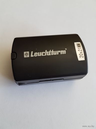 Лупа карманная Leuchtturm 20-кратная с подсветкой LED