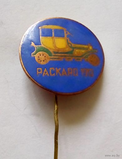 Значок  РАСКАRD 1913 Тяжмет,эмаль.