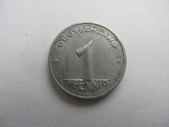 ГДР 1 пфенниг  1950