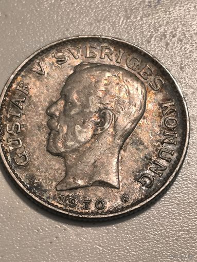 1930 Sweden 1 crown