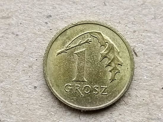 Польша 1 грош, 2020г. (U-обм)