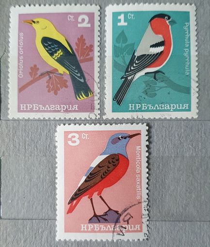 Болгария птицы 3шт