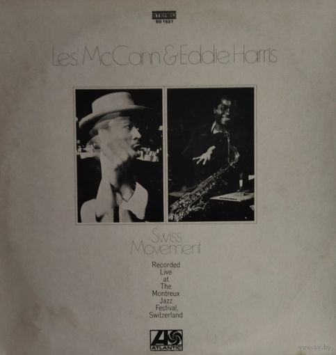 Les McCann+Eddie Harris /Swiss Movement/1969, Atlantic, LP,NM, USA