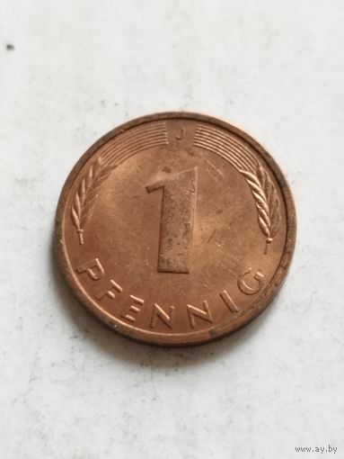 Германия 1 пфенинг 1983 J