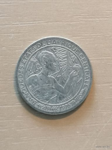Центральная Африка (BEAC), 500 франков, 1976 год, "А", Чад, KM# 12