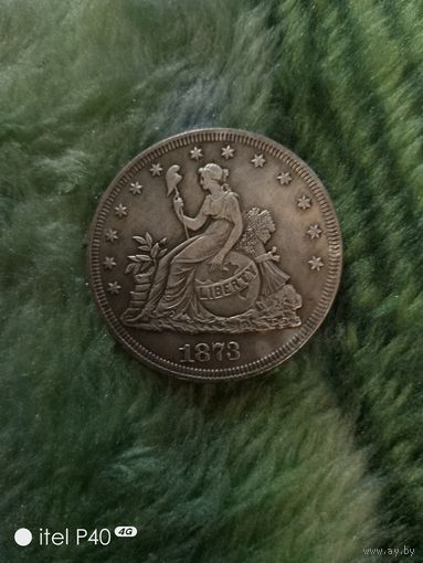 Доллар 1873 год