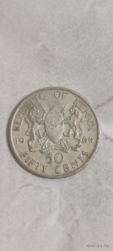Кения 50 цент  1966