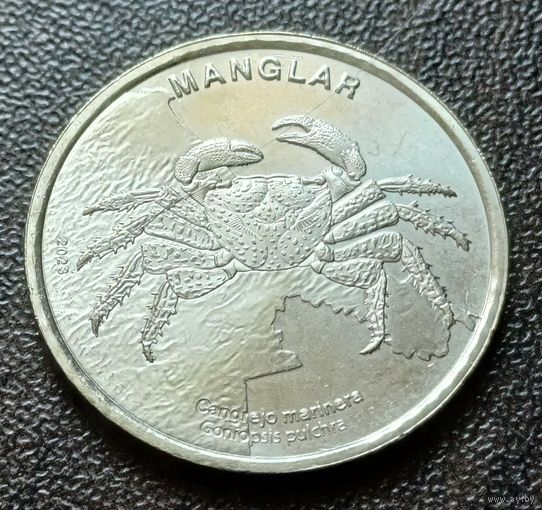 Коста-Рика 50 колонов, 2023  Мангровый краб-скакун