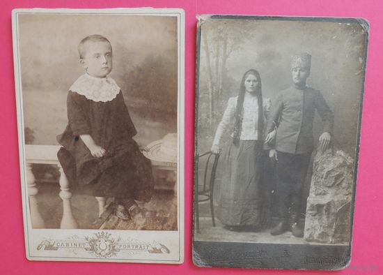 Фото кабинет-портреты, до 1917 г., Великие Луки