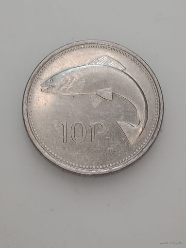 Ирландия 10 пенсов 1999 года .