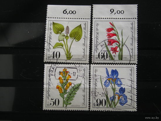 Зап. Берлин 1981 Цветы